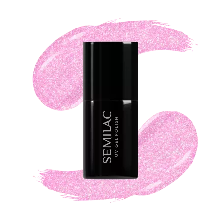 Semilac 498 Primavera Pink, lakier hybrydowy, 7ml