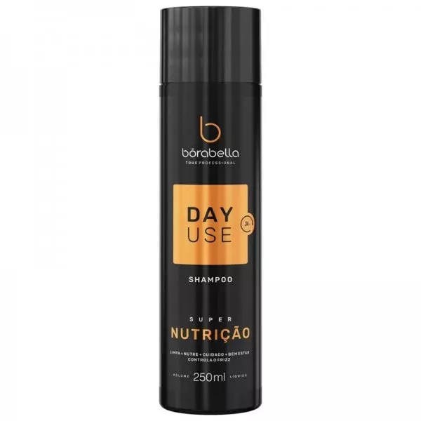 Borabella DayUse Super Nutrition, szampon intensywnie odżywiający i wygładzający włosy, 250ml