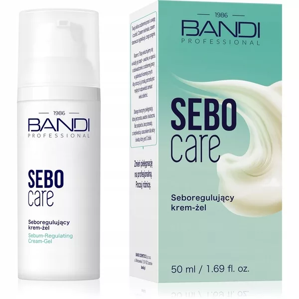 Bandi Sebo Care PMF, matujący krem-żel nawilżający, 50ml