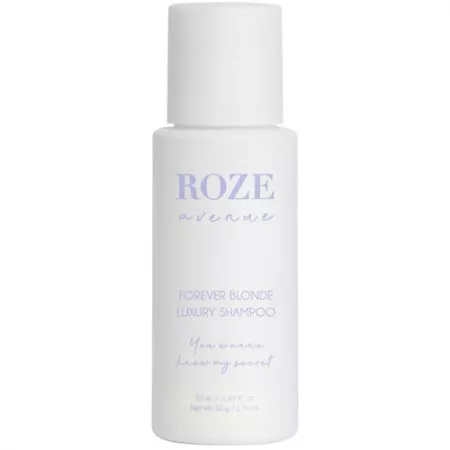 Roze Avenue Forever Blonde Luxury, luksusowy szampon do włosów blond, 50ml