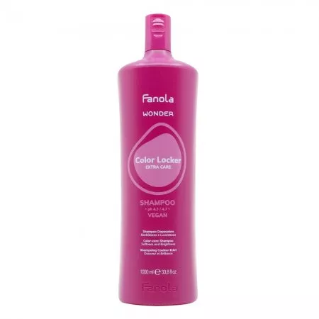 Fanola Wonder Color Locker Extra Care, szampon do włosów farbowanych, 1000ml