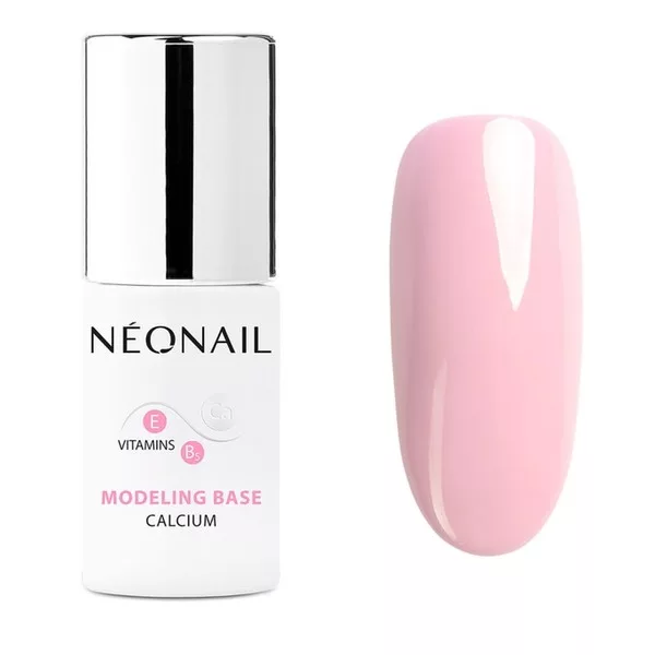 Neonail Modeling Base Calcium Blush Boomer, baza hybrydowa, 7.2ml