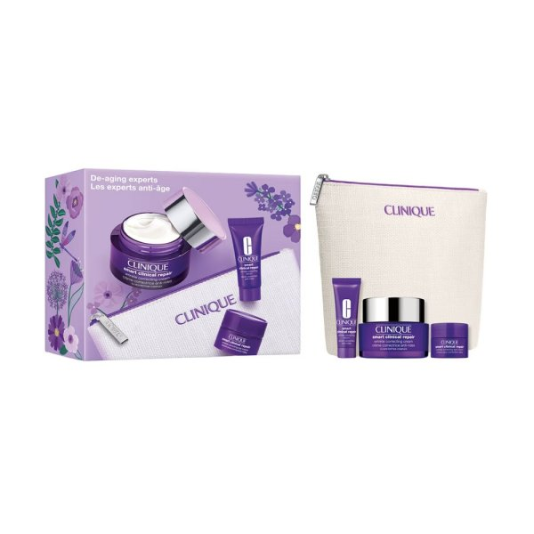 Clinique De-aging experts zestaw kosmetyków z kosmetyczką
