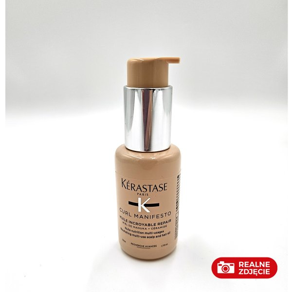 Kerastase Curl Manifesto, wielofunkcyjny olejek do loków, 50ml - brak opakowania