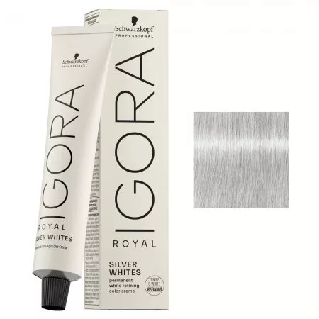 Schwarzkopf Igora Royal Silver Whites, farba, srebrny, 60ml