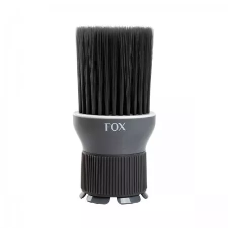 Fox Earth Colors, karkówka fryzjerska z możliwością nakładania na końcówkę suszarki, szara