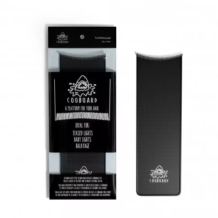 Cooboard, duża podkładka do rozjaśniania włosów, czarna