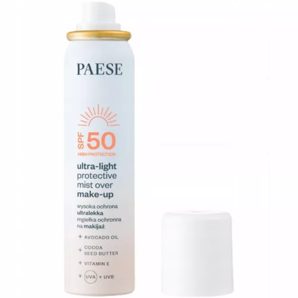 Paese Ultralekka mgiełka ochronna na makijaż SPF50 75ml