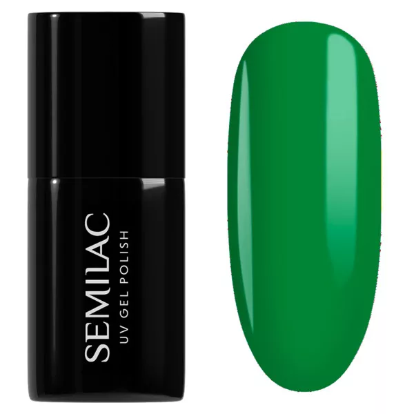 Semilac, lakier hybrydowy, 7ml, 985 Hailey Green