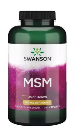 Swanson, MSM, 250 kapsułek
