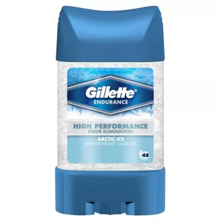Gillette Endurance High Performance antyperspirant w żelu dla mężczyzn Arctic Ice 70ml (M)
