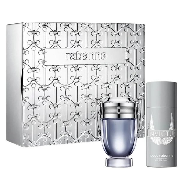 Paco Rabanne Invictus zestaw dla mężczyzn woda toaletowa 100ml + dezodorant spray 150ml energizujący duet