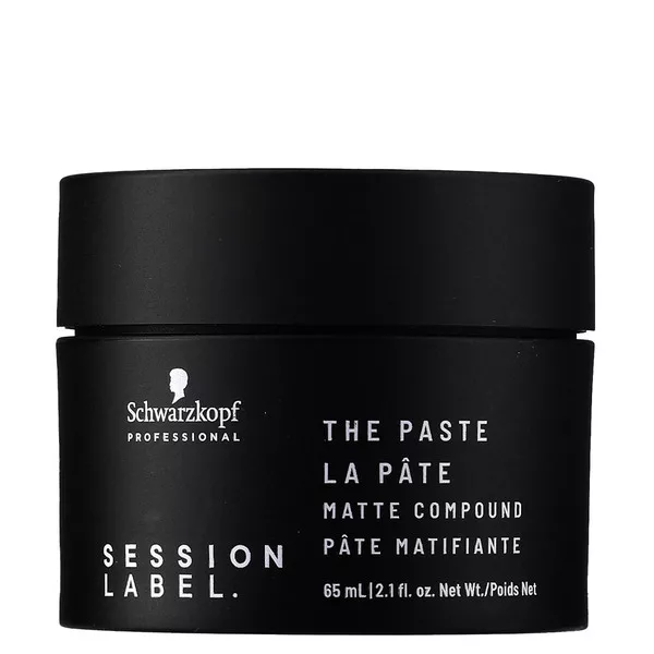 Schwarzkopf Session Label The Paste, pasta matująca do włosów, 65ml