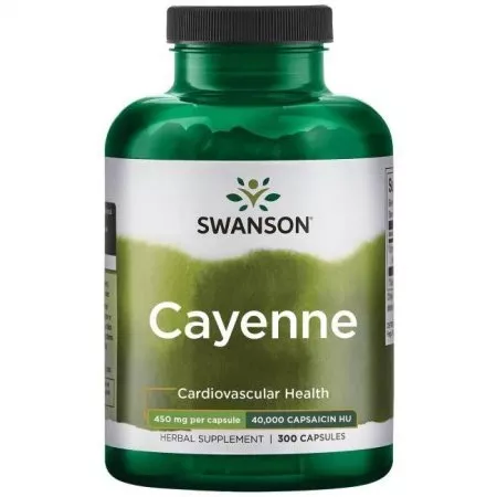 Swanson Cayenne 450mg 300kaps