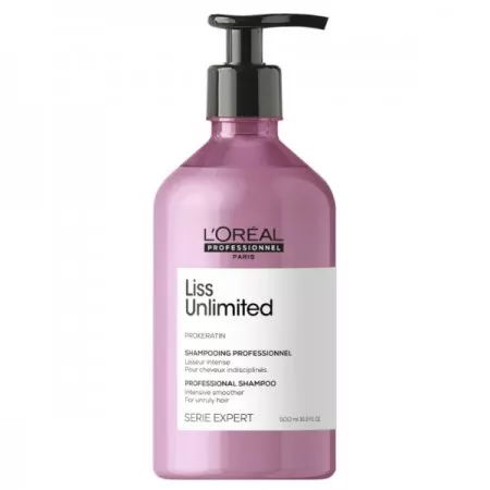 Loreal Liss Unlimited, szampon wygładzający, 500ml