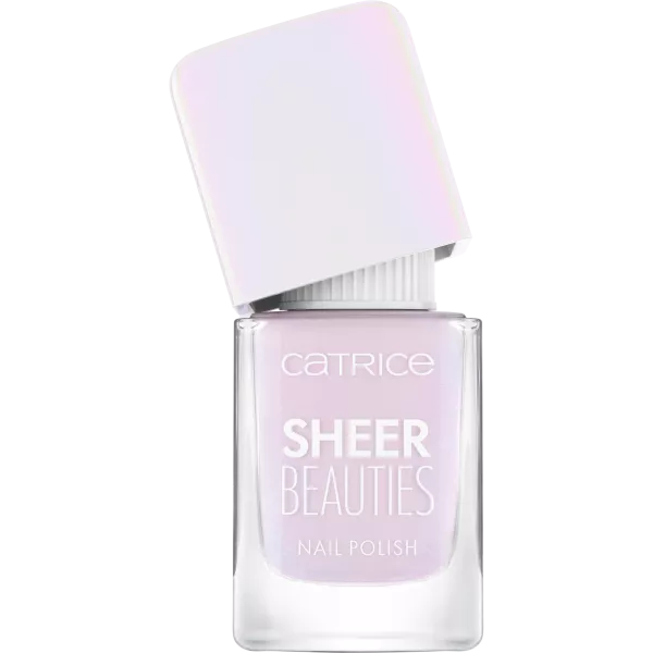 Catrice, lakier do paznokci, Sheer Beauties Nail Polish 100 Lavender Whispers, 10,5ml