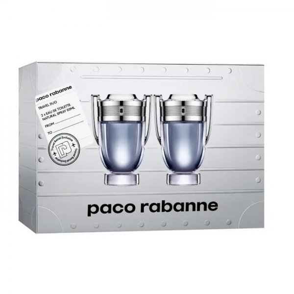 Paco Rabanne Invictus zestaw woda toaletowa spray 2x50ml (M)