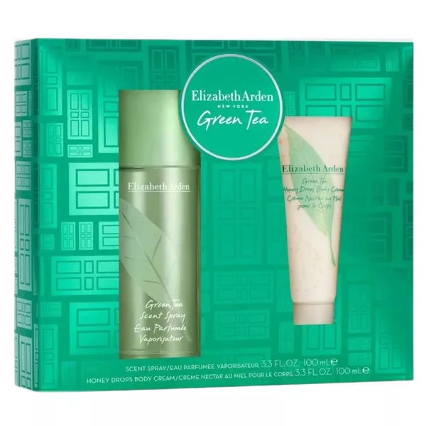 Elizabeth Arden Green Tea zestaw woda perfumowana spray 100ml + krem do ciała 100ml (W)