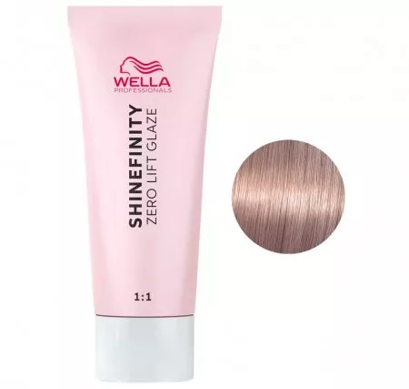 Wella Shinefinity Zero Lift Glaze, farba półtrwała do włosów, 07/75 maho, 60ml