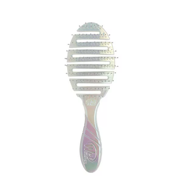 Wetbrush Holographic Original Detangler Pro Flex, szczotka do rozczesywania, srebrny