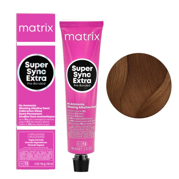 Matrix Super Sync Extra Pre-Bonded, krem do koloryzacji ton w ton, 6NNG, 90ml