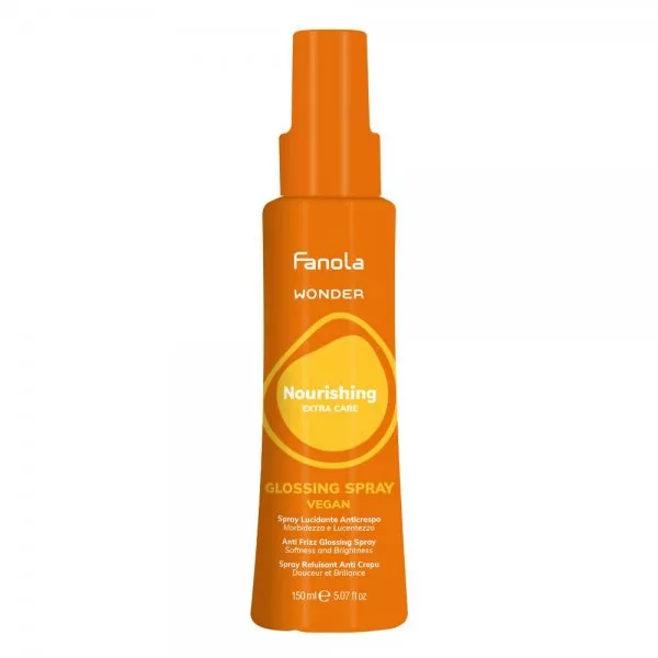 Fanola Wonder Nourishing Extra Care Glossing, spray nabłyszczający do włosów, 150ml
