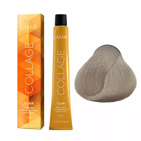 Lakme Collage, farba do włosów trwale koloryzująca, 12/10, 60ml
