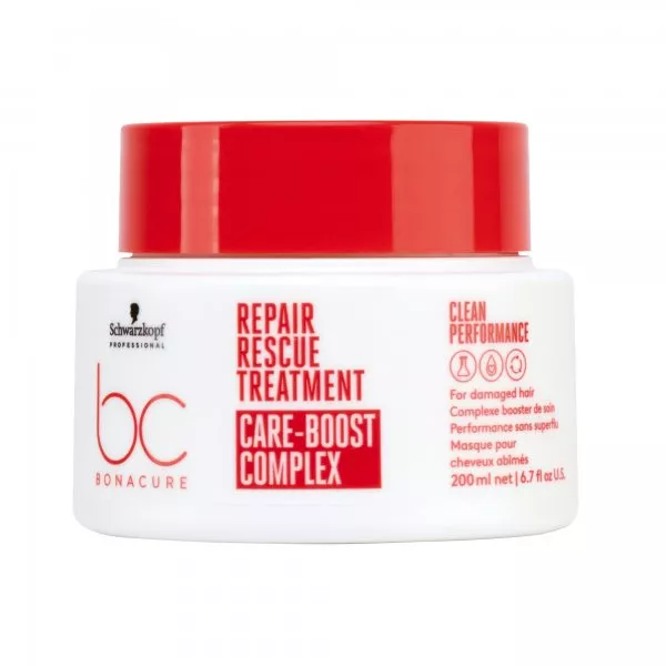 Schwarzkopf BC Repair Rescue, maska regenerująca do włosów zniszczonych, 200ml