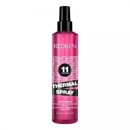 Redken Thermal Spray Low Hold, termoochronny i utrwalający spray do stylizacji, 250ml