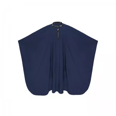 Fox Earth Colors, profesjonalna peleryna fryzjerska, granatowa