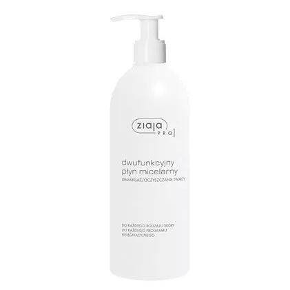 Ziaja Pro, dwufunkcyjny płyn micelarny, 500ml