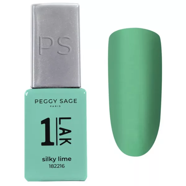 Peggy Sage One-LAK lakier hybrydowy 3w1, Silky Lime, 5ml