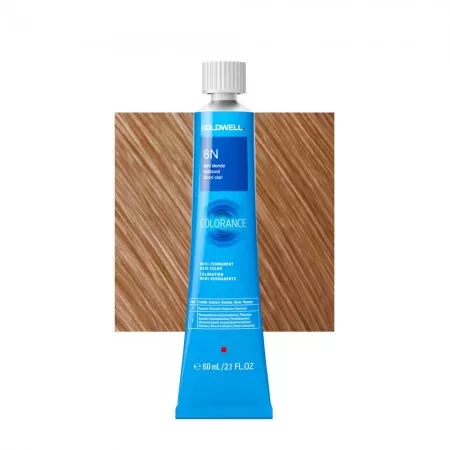 Goldwell Colorance Color Infuse, krem do koloryzacji półtrwałej bez amoniaku, 8N, 60ml