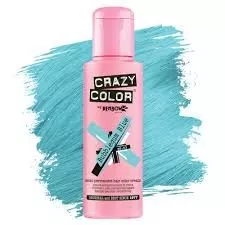 Crazy Color, toner odżywczy do włosów, Bubblegum Blue – turkusowy, nr 63, 100ml