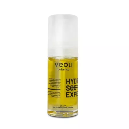 Veoli Botanica Hydra Soothing Expert, nawadniająco-łagodzące serum do twarzy z kompleksem kwasów hialuronowych, 30ml