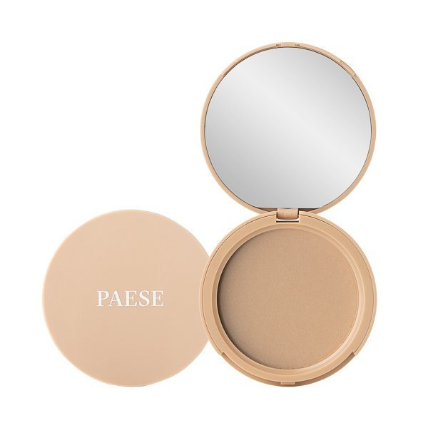 Paese, Iluminating Covering Powder puder rozświetlająco-kryjący 1C Ciepły Beż 9g