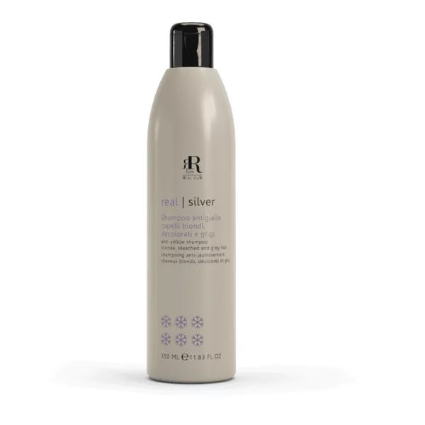 RR Line Real Silver Star, szampon do włosów neutralizujący żółte tony, 350ml