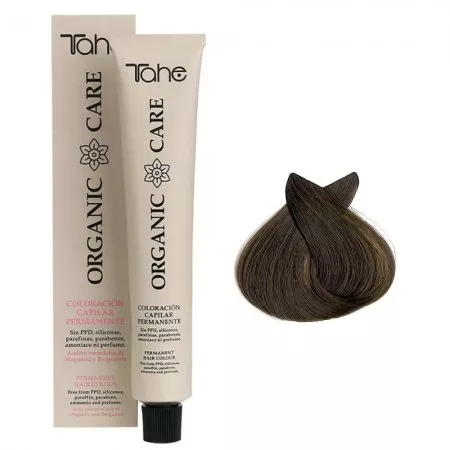 Tahe Organic Care, organiczna farba do włosów bez amoniaku, 5.31, 100ml