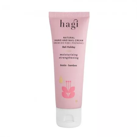 Hagi Krem do rąk i paznokci nawilżająco-wzmacniający Wakacje na Bali 50ml