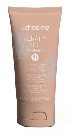 Echosline Keratin Veg, krem do rozdwojonych końcówek, 100ml