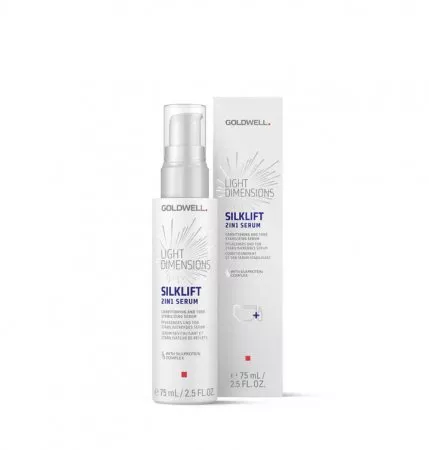 Goldwell Lightdimensions, silklift serum 2w1 do włosów rozjaśnianych, 75ml