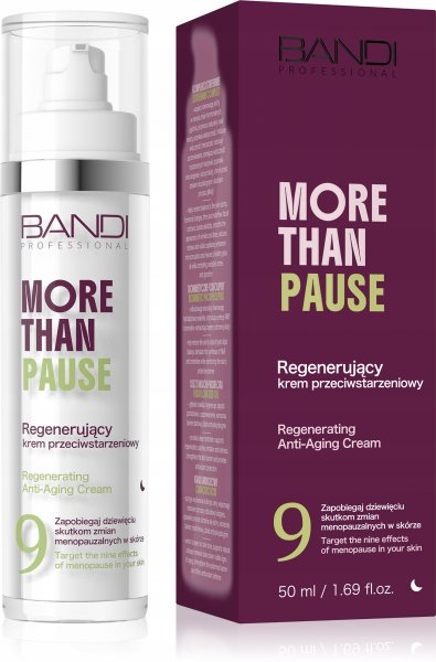 Bandi More Than Pause, regenerujący krem przeciwstarzeniowy do twarzy, 50ml