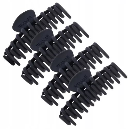 Framar Claw Clips, klipsy do włosów, czarne