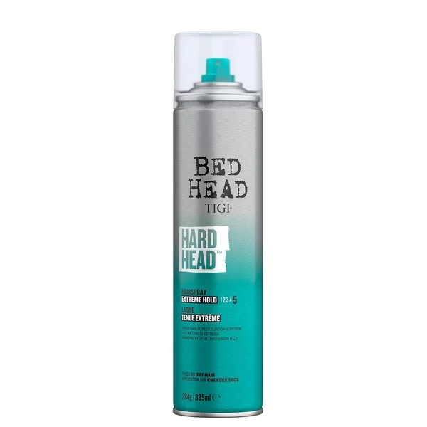Tigi Bed Head Hard Head, lakier bardzo mocno utrwalający, 385ml