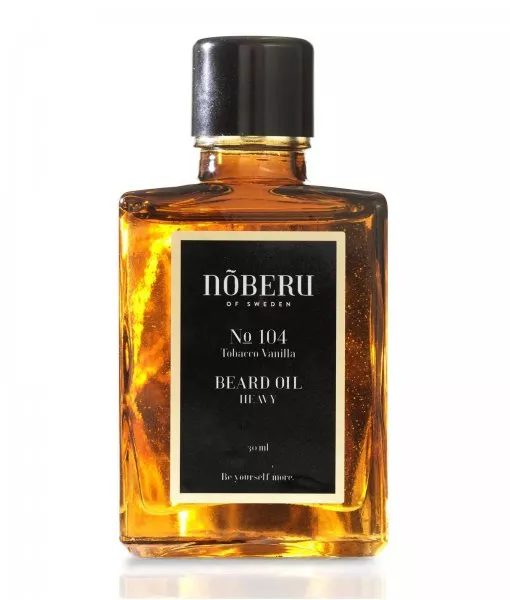 Noberu No.104 Beard Oil Heavy, intensywny olejek nawilżający do brody, Tobacco Vanilla, 30ml