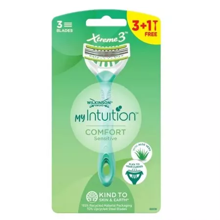 Wilkinson My Intuition Xtreme3 Comfort Sensitive jednorazowe maszynki do golenia dla kobiet 4szt