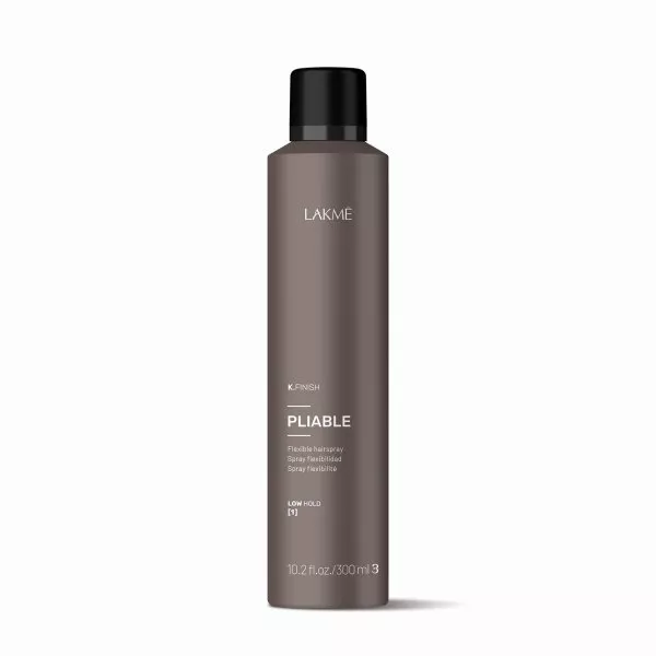 Lakme Finish k.finish Pliable, elastyczny utrwalający lakier do włosów, 300ml