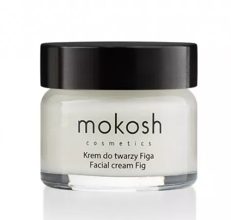 Mokosh, wygładzający krem do twarzy, figa, 15ml