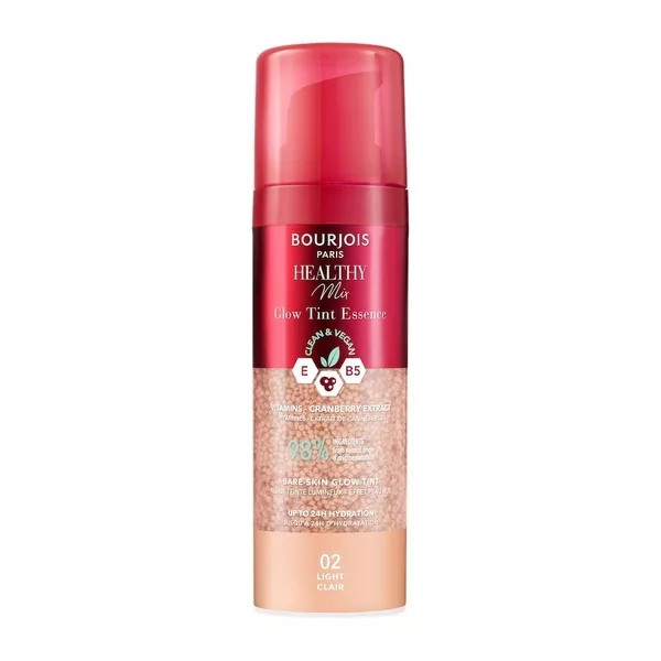 Bourjois Healthy Mix Glow Tint Essence pielęgnująca esencja wyrównująca koloryt 02 Light 30ml