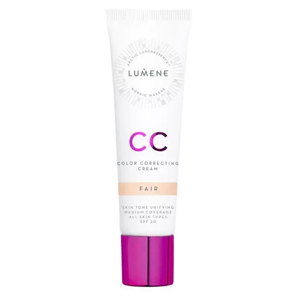 Lumene CC 7w1, lekki podkład redukujący zaczerwienienia, Fair SPF 20, 30ml